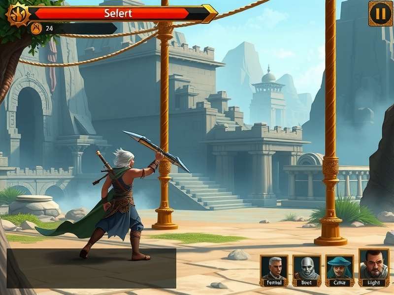 Mace Slayer Legendary Warrior character customization screen