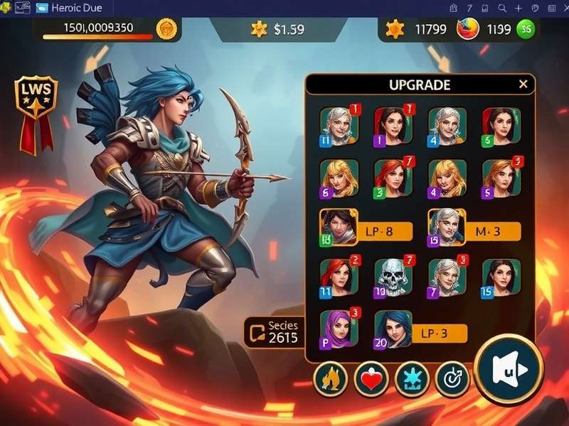 Character Skills in Epoch Archero Heroic Duel Epoch Archero Heroic Duel character abilities and skill tree