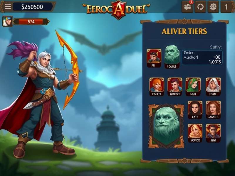 Epoch Archero Heroic Duel Gameplay Epoch Archero Heroic Duel gameplay screenshot showing character in battle