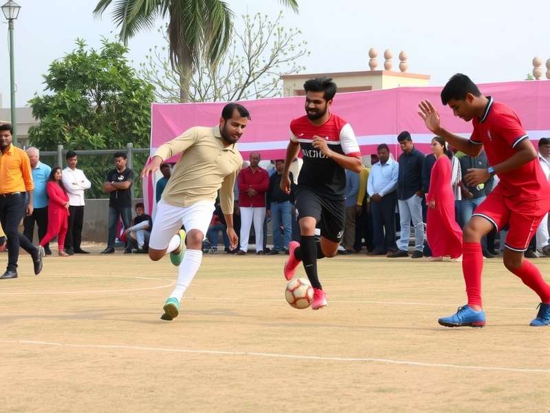 Community celebration during Kamakhya Kickers tournament