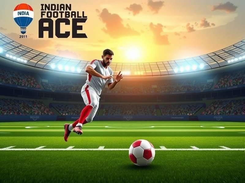 Indian Football Ace gameplay screenshot showing realistic football action