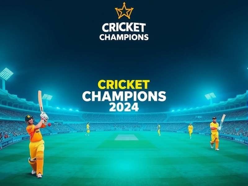 Cricket Champions 2024 Tournament Overview Cricket Champions 2024 tournament overview showing stadium and players