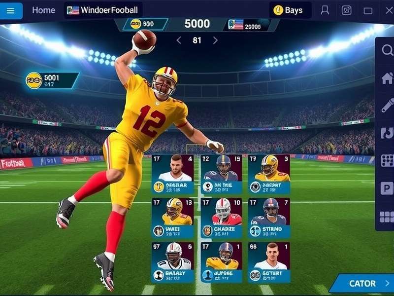 Prime Football Heroes control layout and interface