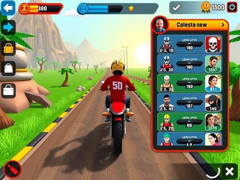 Heroic Path Racer - Extensive Vehicle Customization Heroic Path Racer customization interface showing vehicle upgrade options
