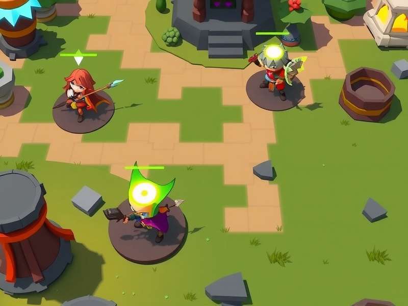 Warrior class hero from Fennel Battleground Heroes