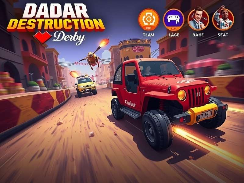 Extensive vehicle customization in Dadar Destruction Derby Vehicle customization options in Dadar Destruction Derby