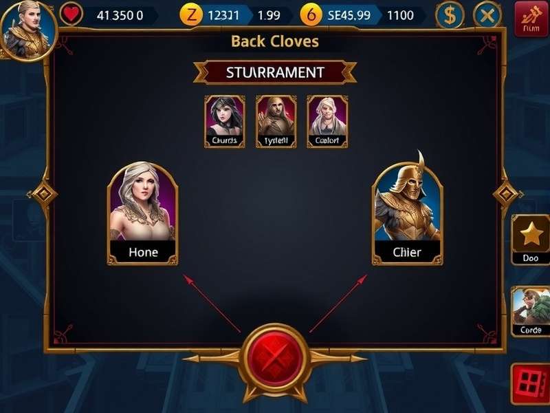 Gambit Glory Strategic Gameplay Interface Gambit Glory gameplay screenshot showing strategic interface