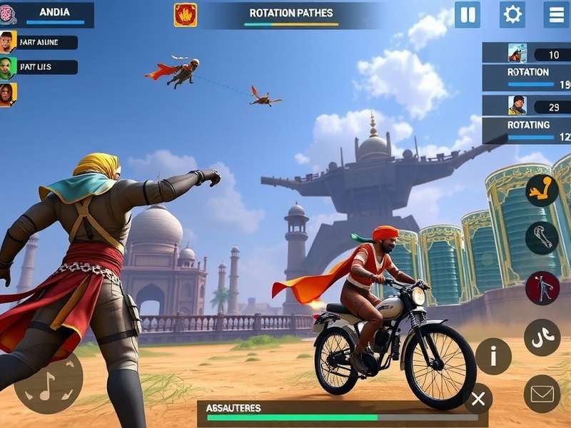 BGMI Supreme Guardian Strategic Positioning Map BGMI Supreme Guardian strategy map showing optimal rotation paths and positioning