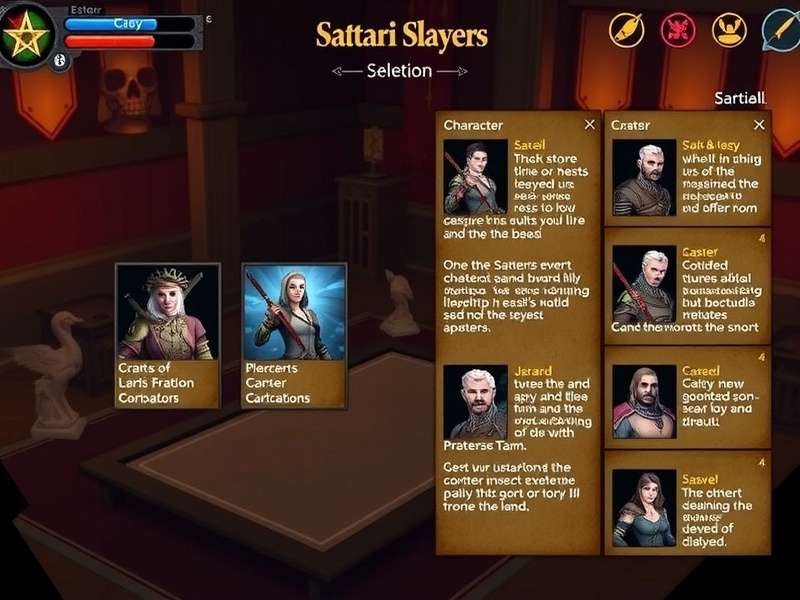 Sattari Slayers - Immersive Gameplay Experience Sattari Slayers gameplay screenshot showing character combat