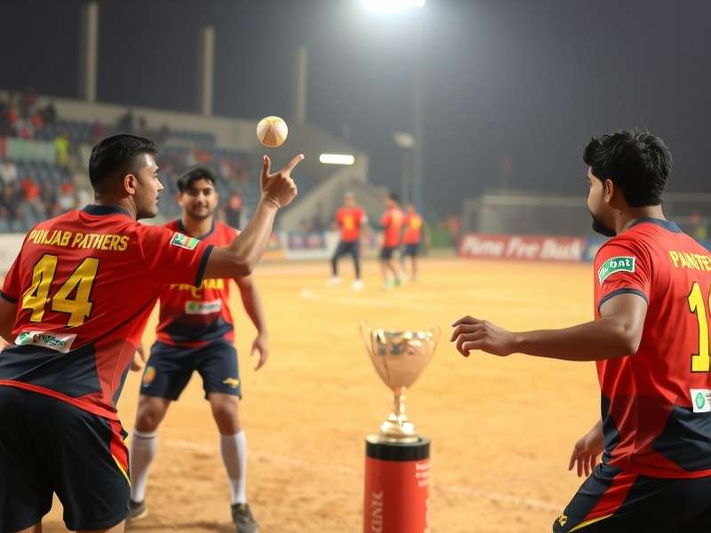 Punjab Panthers CPL Victory Celebration Punjab Panthers CPL team celebration after winning a match