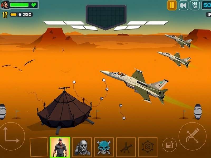 Combat Mechanics in Desert Fury Fighters Desert Fury Fighters combat mechanics demonstration