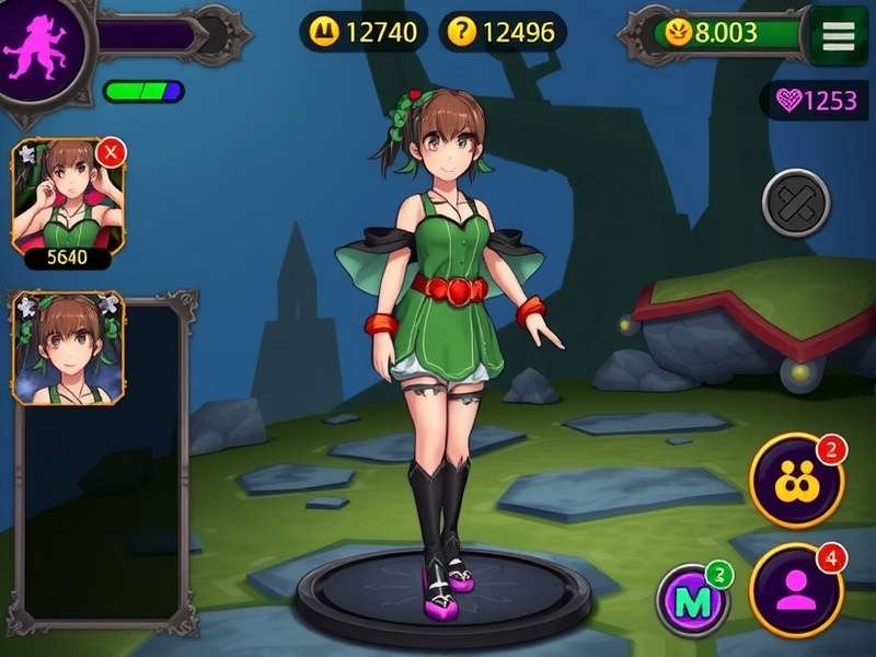 Anise Emerald Enchanter - Immersive Gameplay Experience Anise Emerald Enchanter Gameplay Screenshot