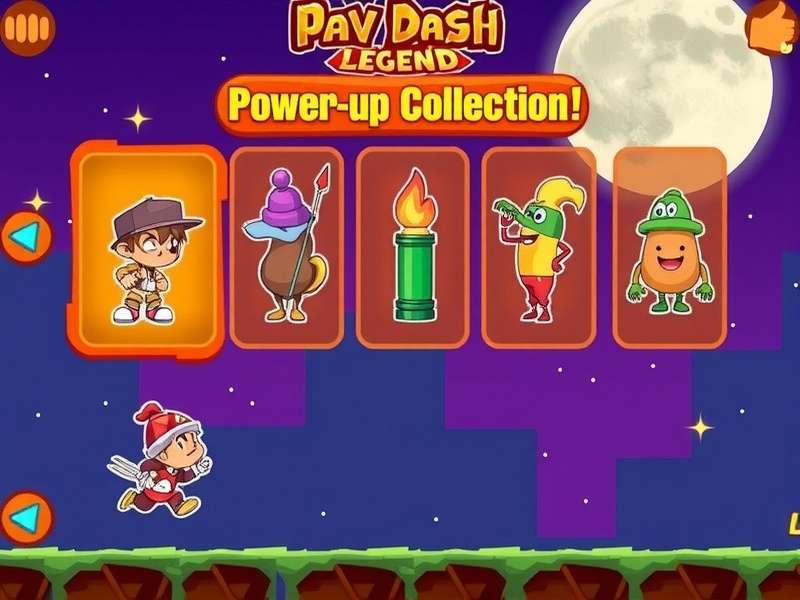 Strategic Power-up Usage in Pav Dash Legend Pav Dash Legend Power-up Collection