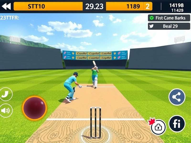 Virtual Cricket Sensation Batting Strategy