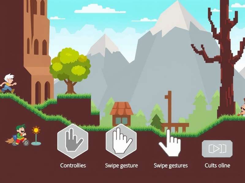 Pixel Adventure Run Gameplay Pixel Adventure Run gameplay screenshot showing character running through pixelated environment