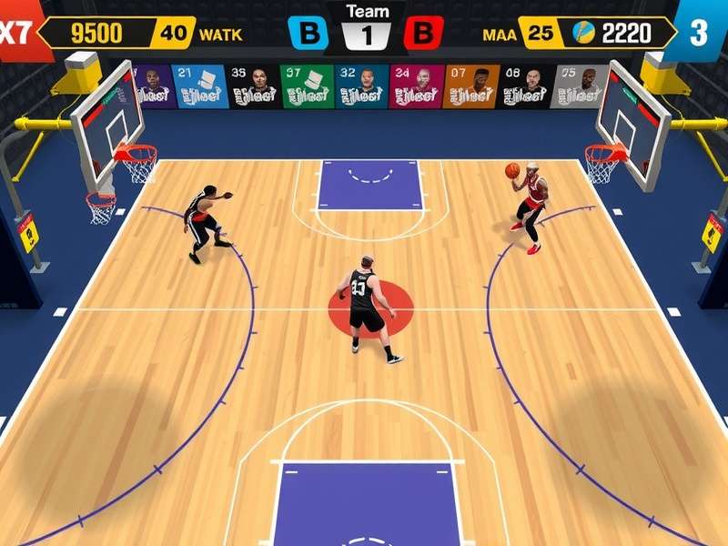 Player Customization in Basket Ace Pro Basket Ace Pro character customization options and team management