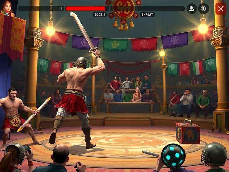 Assam Combat Gladiator character selection screen