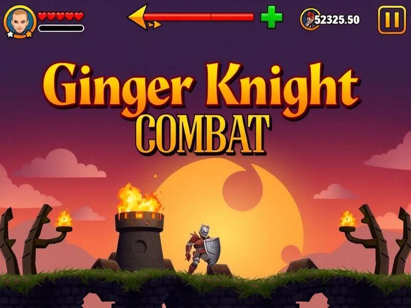 Ginger Knight Combat Battle Scene Ginger Knight Combat Gameplay Action