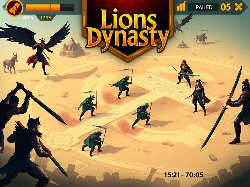 Lions Dynasty Character Customization Options Lions Dynasty character customization interface