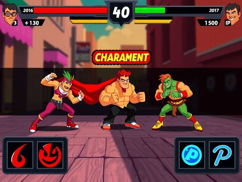 Pepper Puncher Showdown intense battle scene Pepper Puncher Showdown gameplay screenshot showing characters in combat