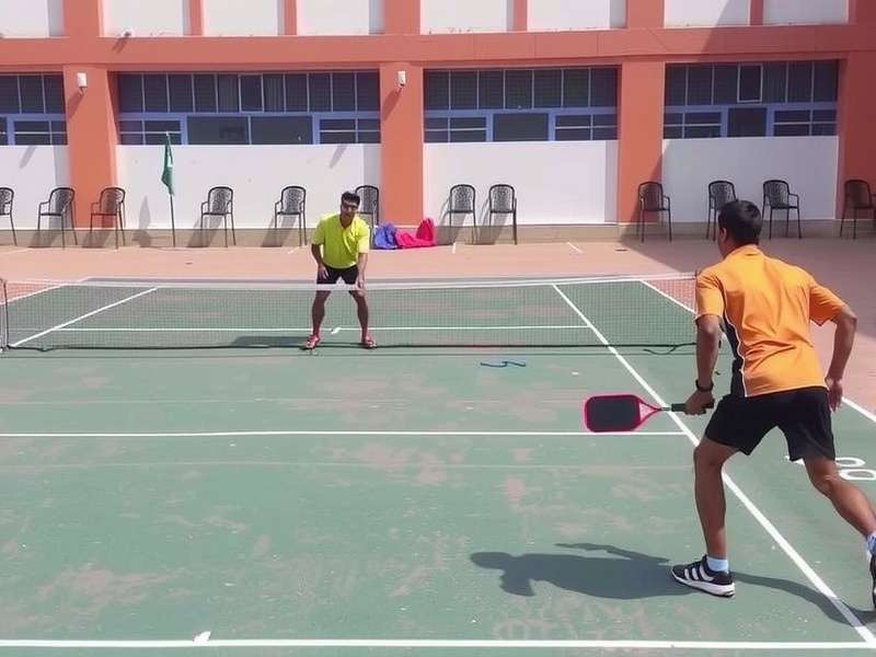 Bharat Paddle Dominator Court Layout Bharat Paddle Dominator court dimensions and markings