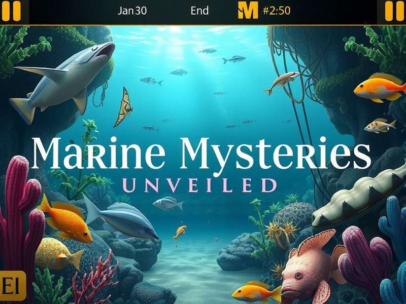 Puzzle Mechanics in Marine Mysteries Unveiled Marine Mysteries Unveiled puzzle-solving interface