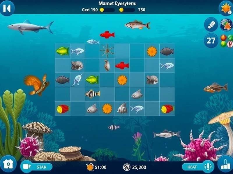 Marine Mysteries Unveiled Underwater Gameplay Marine Mysteries Unveiled gameplay screenshot showing underwater environment