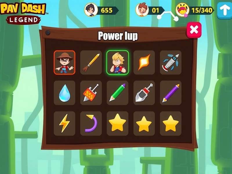 Pav Dash Legend Game Interface Pav Dash Legend Gameplay Screenshot