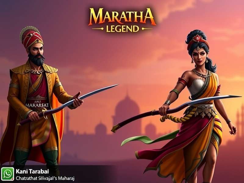 Rani Tarabai Character Rani Tarabai character design