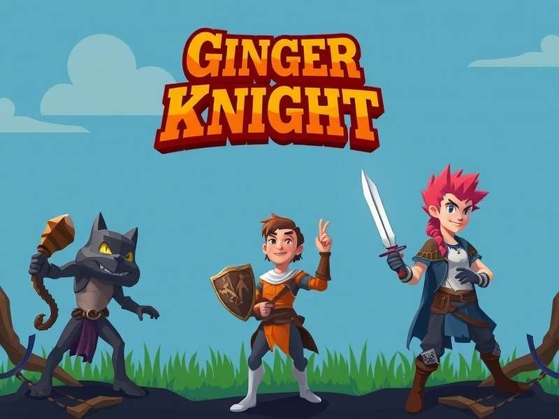 Ginger Knight Combat Main Interface Ginger Knight Combat Game Main Screen