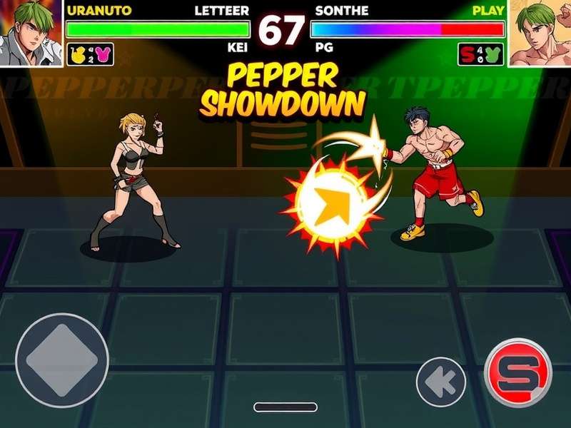 Diverse character roster in Pepper Puncher Showdown Pepper Puncher Showdown character selection screen