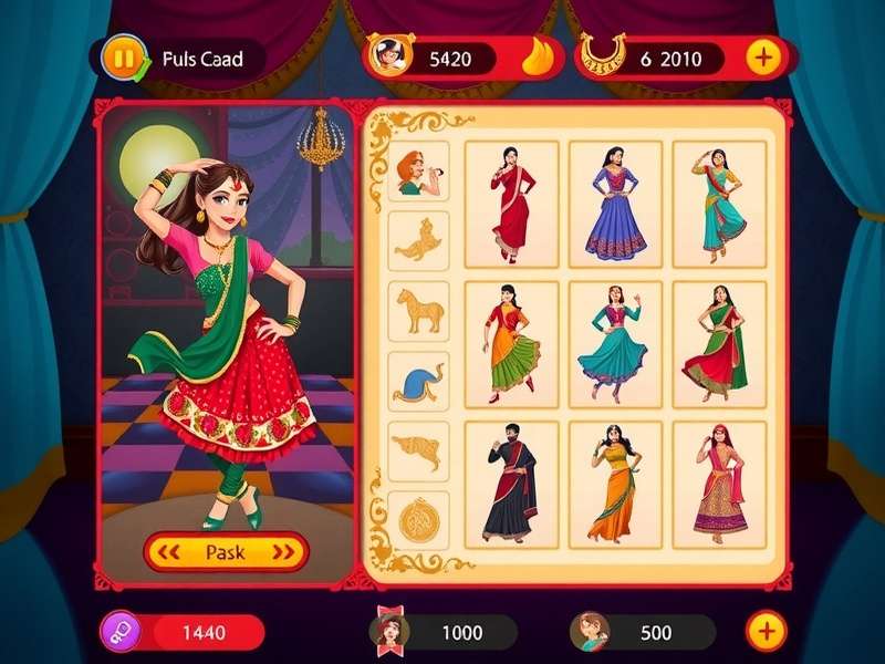 Enchanting Bollywood Night showcasing various traditional Indian costumes