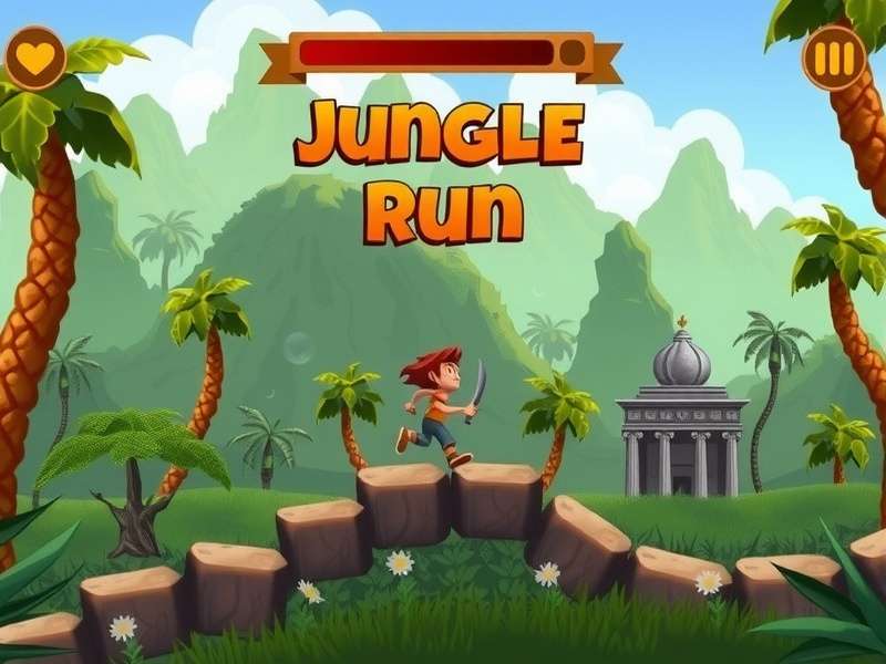 Gallop Pro Jungle Run jungle environment with ancient temples