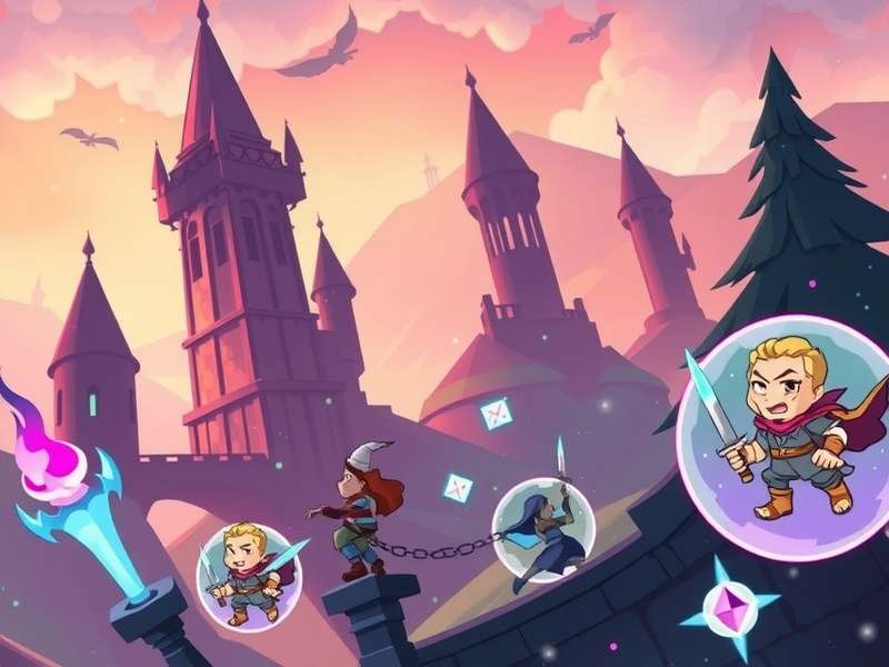 Diverse character classes in Misty Monarchs Sorcerer Character classes in Misty Monarchs Sorcerer showcasing diverse abilities