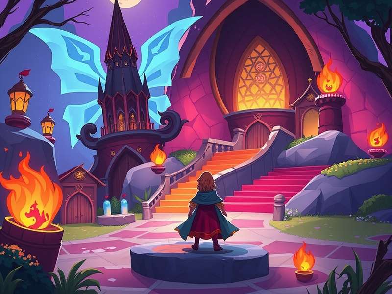 Important story locations in Misty Monarchs Sorcerer Key story locations in Misty Monarchs Sorcerer world