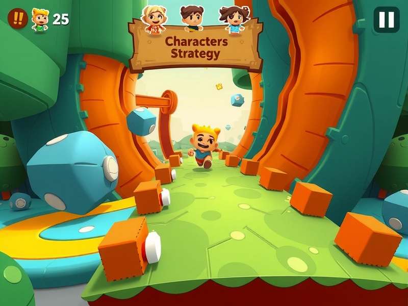 Ginger Dash Crusher Character Selection Character selection screen in Ginger Dash Crusher showing multiple playable characters