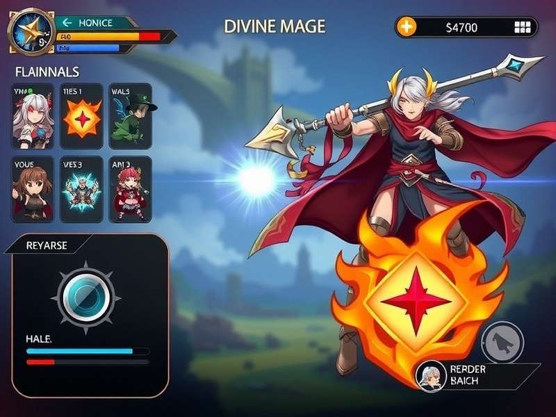 Divine Mace Hero Gameplay Divine Mace Hero gameplay screenshot showing combat mechanics