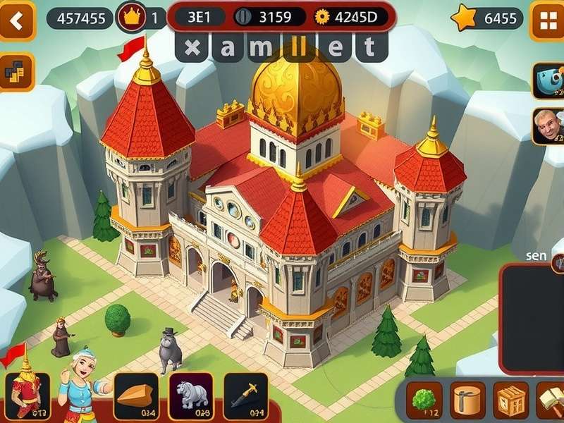 Resource Management in Palace Grande Adventure Palace Grande Adventure resource management interface