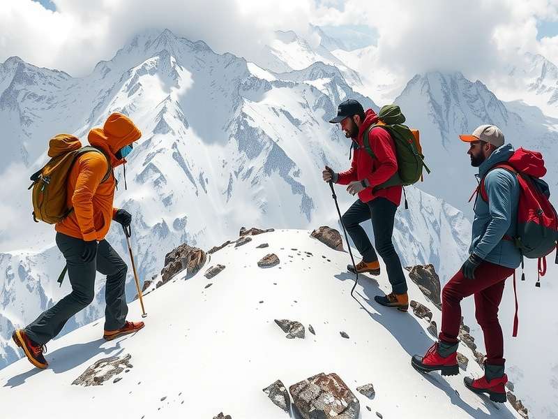 Mountain environment in Himalayan Expedition game Himalayan Expedition mountain environment