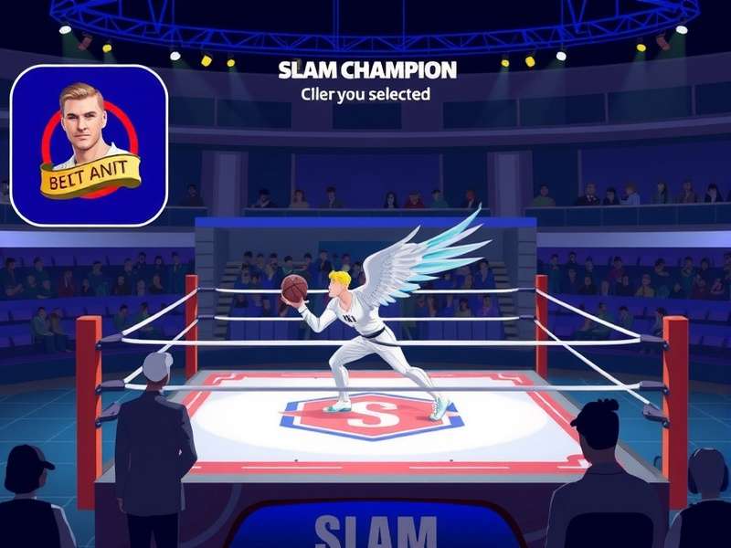 Electric atmosphere at a Slam Champion live event Slam Champion tournament stage with live audience