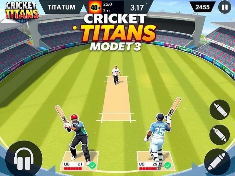 Strategic field placement and bowling variations in Cricket Titans