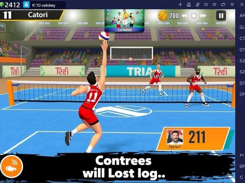 Volleyball Ace Legend India Gameplay Volleyball Ace Legend India Game Screenshot