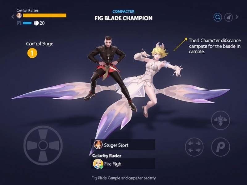 Fig Blade Champion gameplay screenshot showing character combat