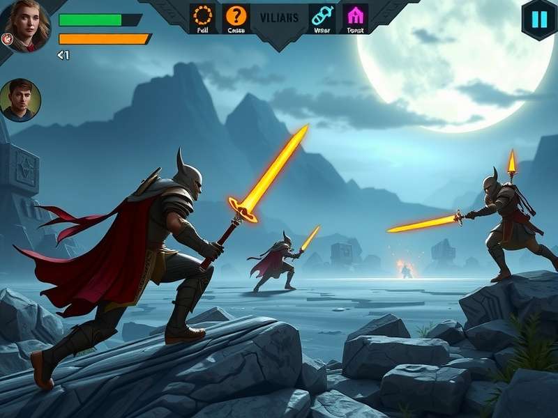 Guardian Warrior combat gameplay showing special abilities