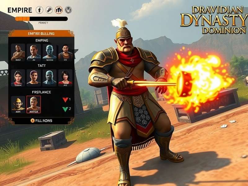 Dravidian Dynasty Dominion character customization options