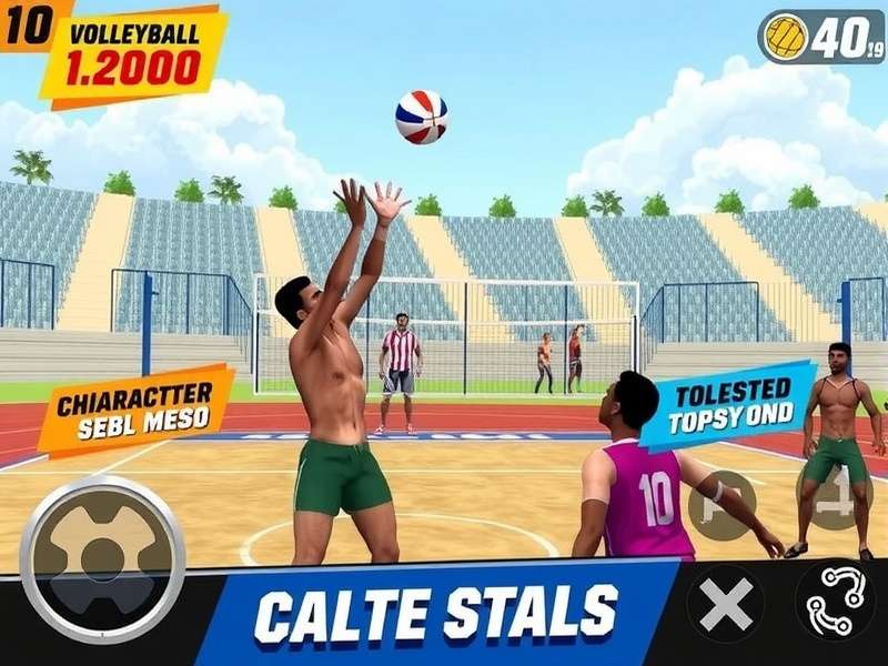 Player Customization Options Volleyball Ace Legend India Character Customization