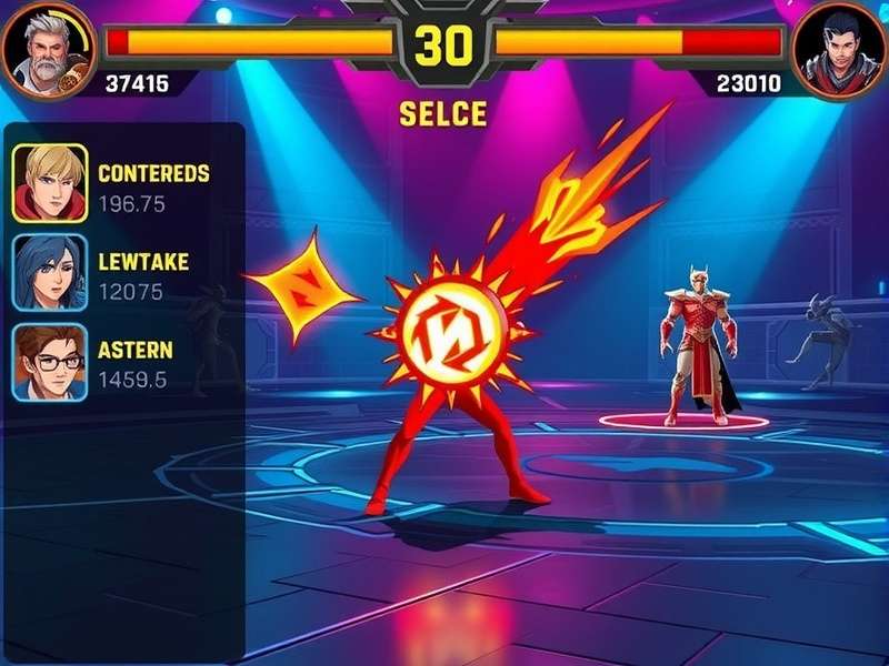 Rising Star Combat tournament gameplay