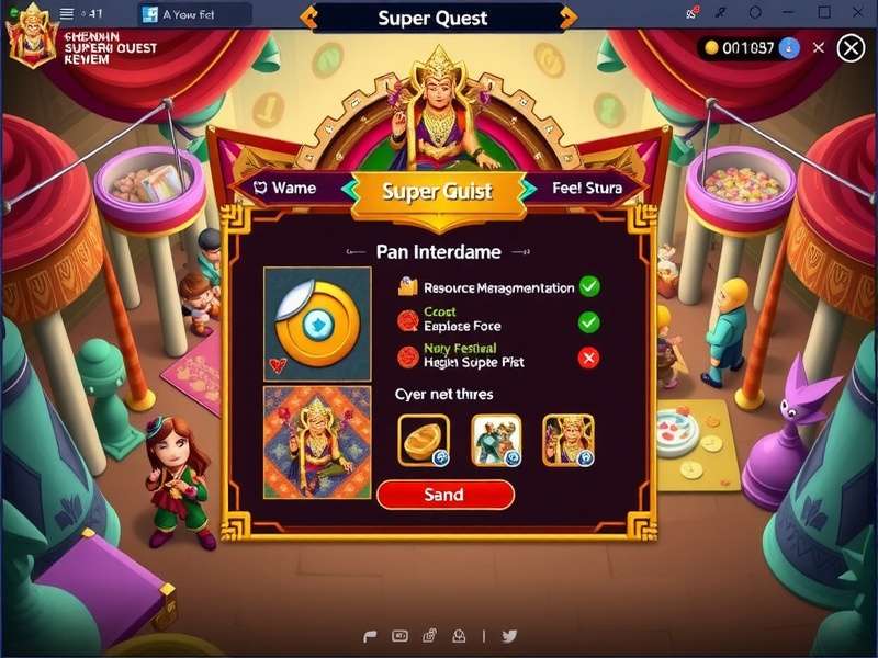 Chennaiyin Superb Quest Main Game Screen Chennaiyin Superb Quest Game Interface