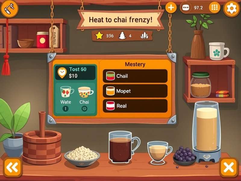 Maverick Chai Frenzy business management interface