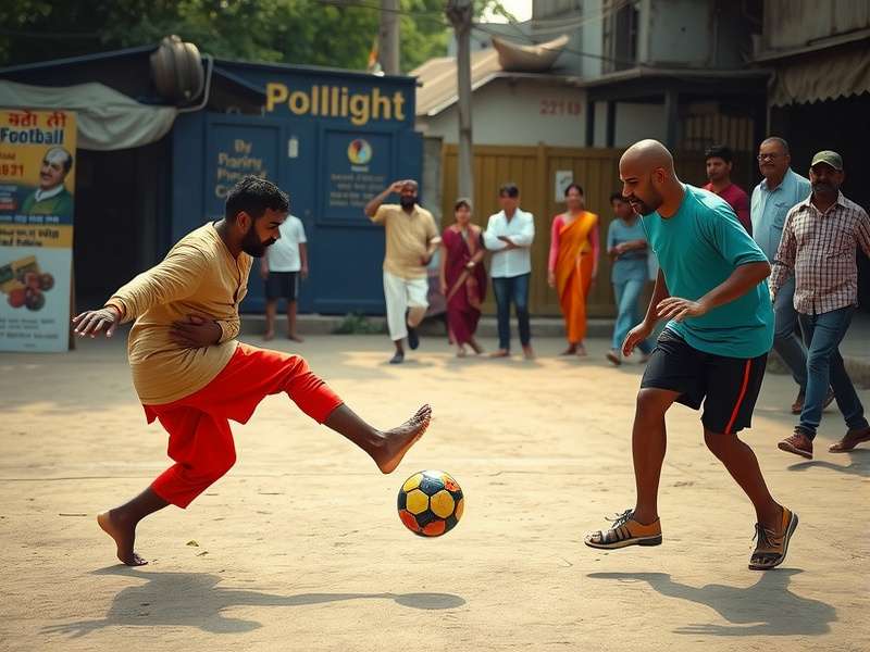 Community Kurta Kicker FC event with diverse participants